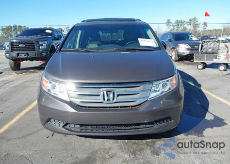 2011 Honda Odyssey Ex-L из США, поврежденный, VIN 5FNRL5H69BB067205